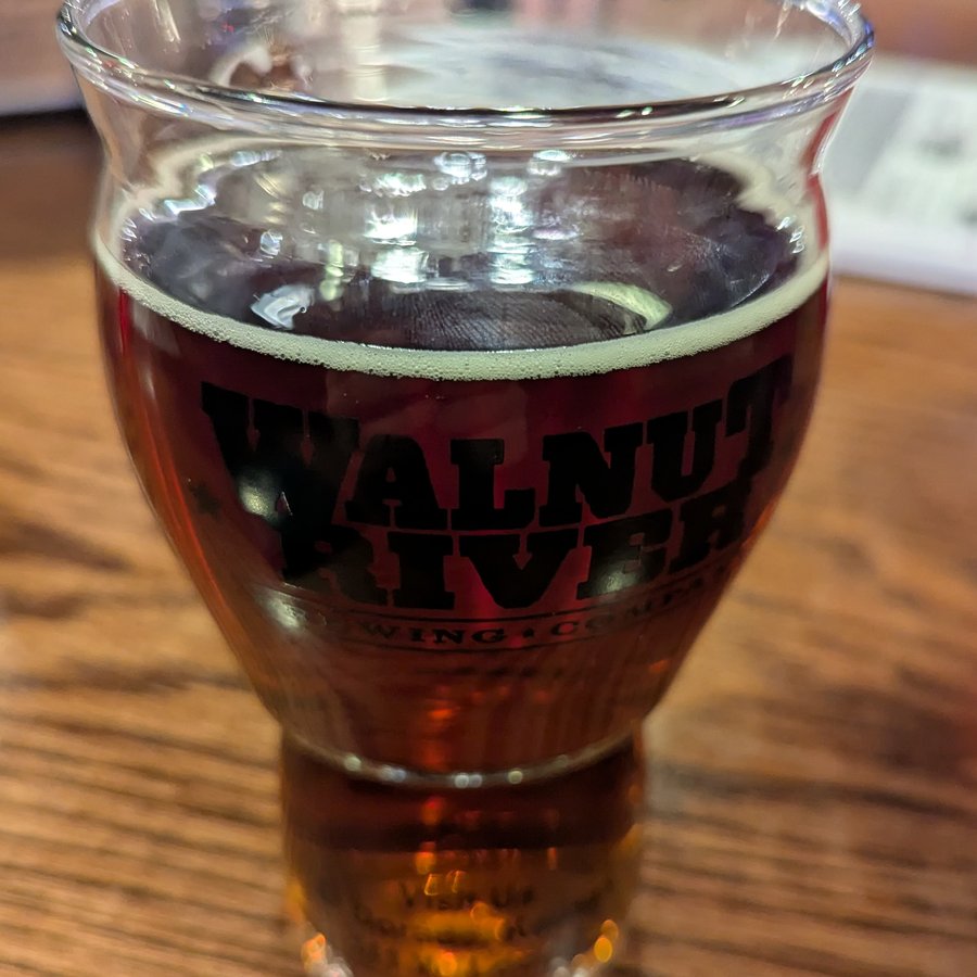 A craft pint at The Depot Pizza & Taps
