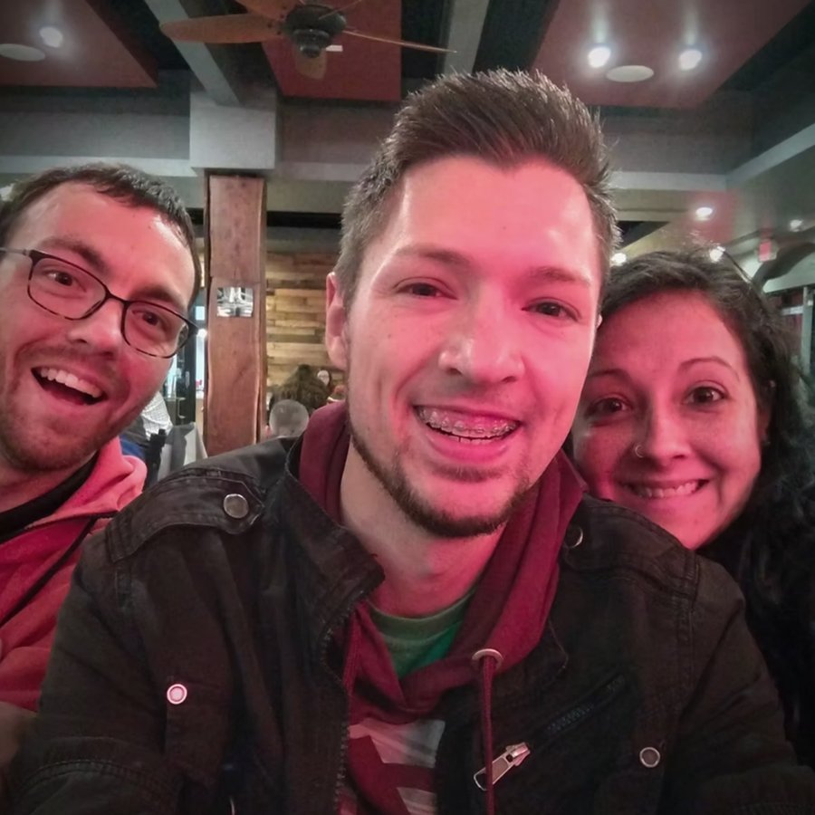 Three regulars at Beer & Spirituality